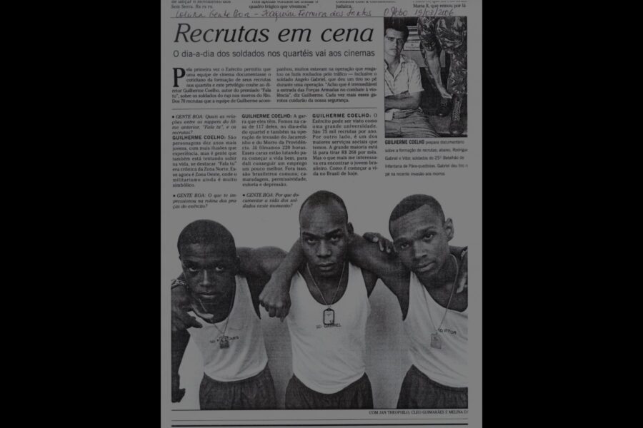 Recorte da coluna Gente Boa, O Globo, 19/03/2006